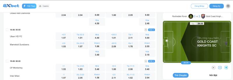 10 Lý Do Nên Lựa Chọn 8xbet Để Cá Cược Thể Thao Lâu Dài 3 Cá cược trực tiếp không delay, dễ bắt kèo chuẩn