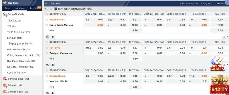 Tổng Hợp Các Sảnh Cá Cược Thể Thao Trên Lucky88 2 I Sports